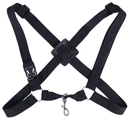 Correa de Hombro Ajustable Alto Tenor Barítono Saxofón Saxo Arnés ()