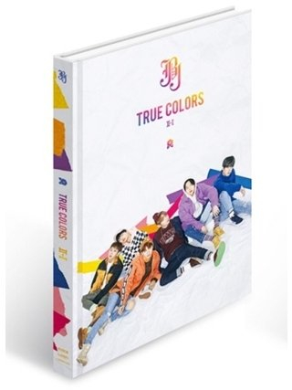 JBJ - [True Colors] II-I Ver CD+Photobook+Photo Stickers+Pop-up Card+Hand Printing K-POP Sealed