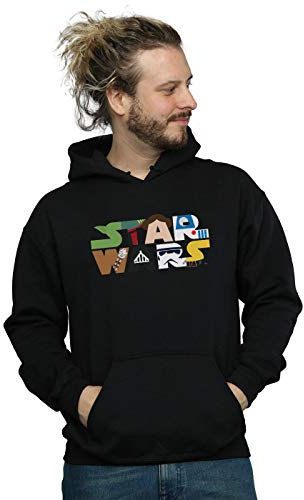 Absolute Cult Star Wars Men's Character Logo Hoodie