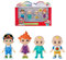 CoComelon Offiicial Friends and Family - 4 Figure Pack - 3 Inch Character Toys - Features Two JJ Figures (Tee and Onesie), TomTom and YoYo - Toys for Babies and Toddlers