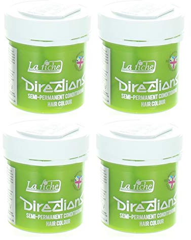 La Riche Directions semipermanente Haarfarbe Tönung 4er-Packung - Fluoreszierender Kalk