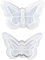 Schmetterling Aufbewahrungsbox Mit Epoxidharz Form Schmuckhalter Silikonform Schüssel Schale Schmuckhalter Gießen Silikonform Mit GHBOTTOM