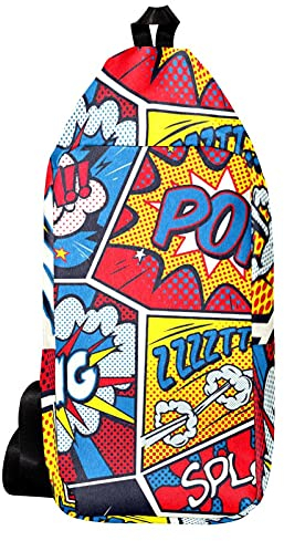 EZIOLY Pop Art Schulter-Rucksack Sling Bag Crossbody Bag Reise Wandern Daypack für Männer Frauen