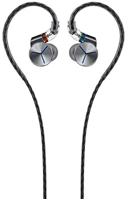 FiiO FA7s Auriculares in-Ear con 6 Drivers BA, Color Plata