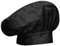 MISEMIYA - Gorro Frances Cocina Gorro Cocinero COCINERA Gorro Chef Gorro Forma Seta Ref.918 - Negro