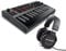 AKAI Professional MPK Mini MK3 Schwartz und M-Audio HDH40 – 25-Tasten USB MIDI Keyboard Controller, 8 hintergrundbeleuchtete Drum Pads und Over-Ear Studiokopfhörer