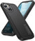 HATUFU For Apple iPhone 14 Case, [Military Drop Protection] Shockproof Phone Case, [Non-Slip] Build-in Kickstand Anti-Fingerprint Scratch Resistant (Black)