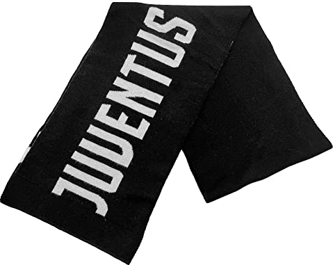 Juventus Unisex 133104 schal, Schwarz, One Size