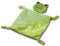 Wuff-Dogsworld Baby Kuscheltuch VIELE Modelle mit Namen Bestickt Geschenk Taufe Geburt Schmusetuch Schnuffeltuch Trösterchen Junge Mädchen (Frosch klein)