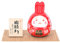 GALPADA Hasenornament Japanische Glückskatze Kinderspielzeug Keramik Maskottchen Katze Figuren Statue Japanische Schreibtisch Kunst Dekore Für Party Tisch Garten Rot Auto Spielzeug
