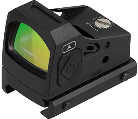 ToopMount Rotpunktvisier 1x22 2MOA Reflexvisier Mini Small Sight mit 21mm Picatinny & GK Montageplatte Pro kompakter optischer Sucher passen Picatinny Rail GK Kamera (Voller Objektivrahmen 1)