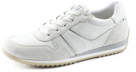 Paul Green Damen, Frauen Low-Top Sneaker,Freizeitschuhe,Turnschuhe,Laufschuhe,schnürschuhe,schnürer,Plateausohle,Weiß (JA),41 EU / 7.5 UK