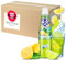 Pere's Candy Bundle für Zitrone Limette TRi TOP Getränkesirup 600ml Sirup für Erfrischungsgetränk + Pere's Candy Notepad DIN A7-25 Blatt