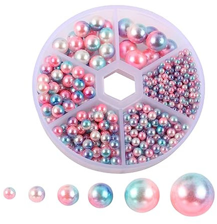 BELLIFFY Fashionable Resin Pearl Hairband Accessories Embellishments DIY Glue Decorations for Clothing