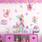 Ziyero Wandtattoo Kinderzimmer Mädchen Tapete Kinderzimmer Mädchen Wandsticker Kinderzimmer Mädchen Selbstklebende Tapete Kinderzimmer Wandtattoo Babyzimmer Mädchen Wandtattoo Mädchenzimmer