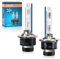 Techie D2S Xenon Brenner 8000k, 12V 35W Xenon Auto Scheinwerferlampe, Kaltblau Aluminium Fahrzeugscheinwerferbirne, HID Entladungs Lampe Ersatz Kit– 2 Stück (D2S-8000K)
