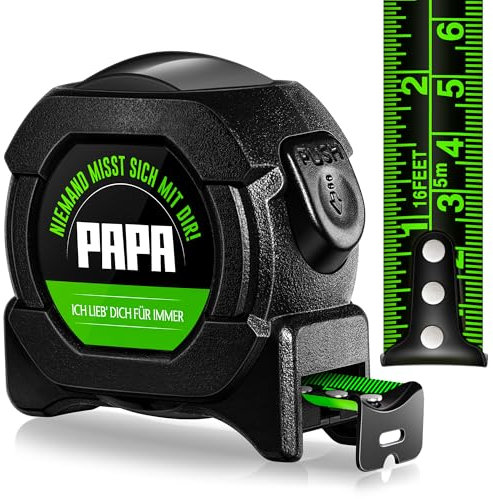 SunmeiTrad Geschenke für Papa, Vatertagsgeschenk, Massband Lustige Geschenk Vatertag, Geschenke zum Vatertag, Papa Weihnachten Weihnachtsgeschenke, Geburtstag