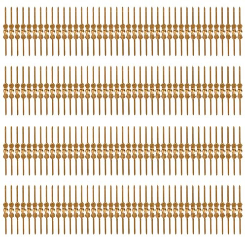 Xoeryoy 300pcs Kronleuchterkristalle Ersatz, 1, 3 Zoll Metall Kronleuchter Ersatzteile, Fliegenhaken für Befestigungskristalle Teile#