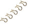 10pcs pinza freno molla clip per XT per SLX Essential accessori bicicletta (giallo)