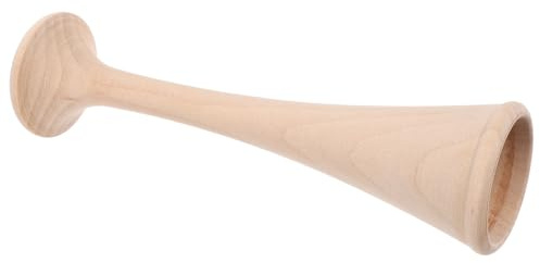 Homoyoyo Amplificador de Sonido Fetal de Madera Natural, Dispositivo Portátil para Escuchar Latidos del Ñiño Durante el Embarazo, Estetoscopio Fetal Clásico para Uso en Casa y Viajes