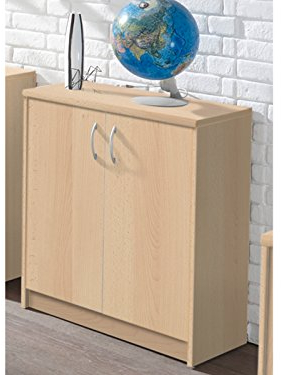 möbelando Kommode Schrank Standschrank Anrichte Beistellschrank Holzschrank Olli I Buche