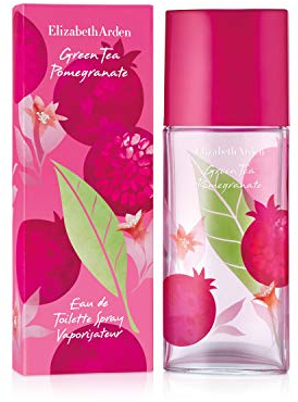 Elizabeth Arden, Green Tea Pomegranate, Eau de Toilette Spray Vaporisateur, Senteur Fraîche et Fruitée, 100 ml