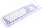 1 pieza plegable teclado de silicona USB con cable impermeable Rollup teclado PC portátil