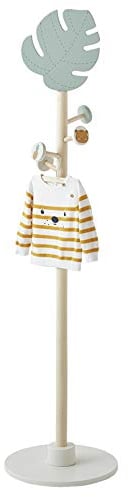 Vertbaudet Kinderzimmer Garderobenständer „Pandafreunde“ Mint/Natur ONE Size