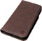PORTER RILEY - Leather Case for iPhone 14 Plus. Premium Genuine Leather Stand/Cover/Wallet/Flip Case with [Card Slots] [Horizontal Stand] [Durable Frame] (Chocolate Brown)