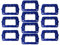 Supporto Compatibile Con Bticino Living Light, Supporto Per Scatola 502 503 504 507 (10, 3 Moduli/Posti)