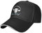 Lustige Farmer Cow Baseball Cap, Trucker Hats Vintage Cotton Dad Hat für Männer Frauen Schwarz