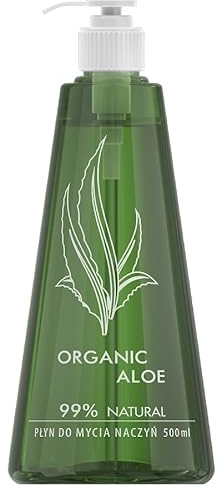 Ricarica Detersivo Piatti 500 ml - Detersivo Piatti a Mano Detersivo - Piatti Svelto con Aloe - Delicato Sulla Pelle delle Mani - Ingredienti Naturali