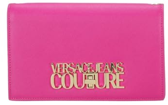 Versace Jeans Couture D Mini Tracolla Saffiano Logo Metal Uni