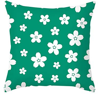 CEVAN Leinen Kissenbezüge Terasse Kissenbezug Sitzbank Kissenbezüge Japan Kissenbezug Polyester Kissenbezüge Sofa Dekor 45x45 cm