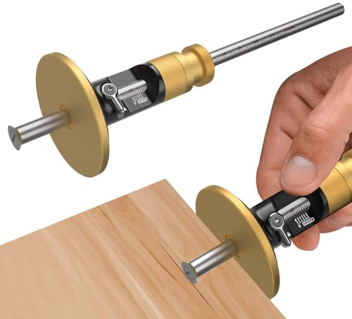 Loodmeo Wheel Marking Gauge for Woodworking with 0.2mm Micro Adjustment