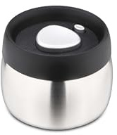 Weis 15970 Edelstahl Vorratsdose mit Vakuumierfunktion 450ml