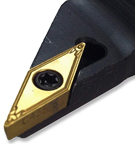 JALYKA 1 Stück 10 mm 12 mm S10K-SVXBL11 CNC-Drehmaschine Drehlochverarbeitung Schneidstange VB-Einsätze Schraubentyp Klemme verriegelt Innenbohrwerkzeuge (Keine Einsätze)(S20R-SVXBR11)