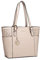Miss Lulu Damen Handtasche Groß Shopper Tasche Mode Schultertaschen Tote Bag für Schule Arbeit Freizeit