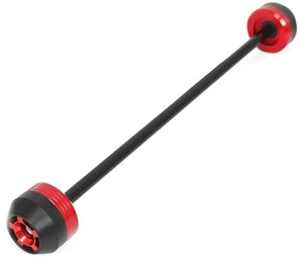 Protezione Anticaduta Slider Antiurto Forcella Anteriore per MT-07 per FZ-07 per Tracer 700 per XSR700 2014-2022 Protezione Ruota Moto Tamponi Paratelaio(Rosso)