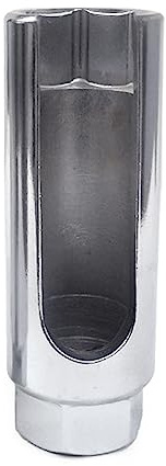 Clé à douille traitée thermiquement pour résistance 22 mm 12,5 mm Douille à sonde lambda