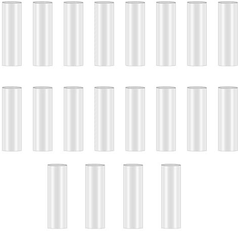 Hariendny Schnürsenkel Enden 20 Stück Transparent Schnürsenkel-Reparatur Sneaker-Schnürsenkel-Kürzungs-Reparatur-Aglet-Spitzen Schnürsenkel-Reparatur Plastik-Schnürsenkel-Spitzen für Schnürsenkel