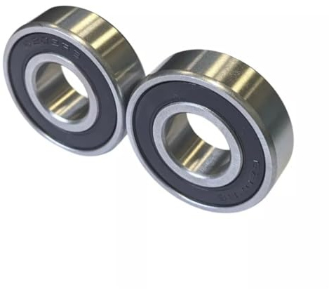 2pcs 6202RS Rubber Sealed Bearings - 15mm ID x 35mm OD x 11mm Width