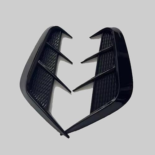 JKGBUK 2 Stücke Aufkleber für Lüftungsschlitze im Auto für BMW 8er M8 G14 G15 G16 F91 F92 F93 840i 840d M850i M8, Lufteinlass Gitter Vent Dekoration Aufkleber Auto Seitenlufteinlass Aufkleber,B
