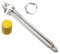 yaoqijie 12v/24v/36v/48v Water Heating Element Solar Stainless Steel Water Heater for Tank/Boiler Lasting(Heater Nut,12v 300w BSP)