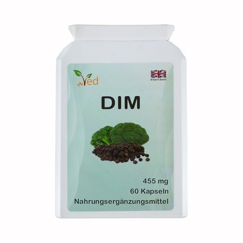 DIM 455 mg pro Portion, 60 Kapseln (Vorrat für 60 Tage)