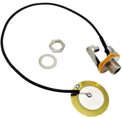 Mikrofon Pickup Gitarren Sound Transducer Gitarre Preamp Piezo Daumen Klavier Tonabnehmer Mandolin Kontakt Mikrofon Piezo Pickup