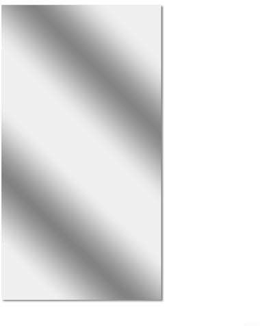 Stick-On Mirror Film 60x200cm PET Reflective Wall Sticker Removable Cut to Size for Bedroom Living Room Bathroom TV Backdrop Easy Apply