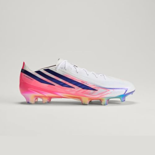 adidas Scarpe da calcio da uomo F50 Hyperfast Elite FG, colore rosa, taglia 42,5