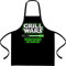 Shirtgeil Kochschürze Herren Geschenk für überirdische Grill Wars Grillschürze, Latzschürze One Size Schwarz