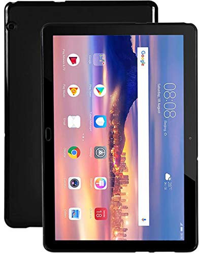 Custodia protettiva per Huawei MediaPad T5 10/Honor Pad 5 da 10,1 pollici, custodia sottile, cover ultra sottile, resistente agli urti, nero
